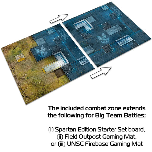 *PREVENTA* Halo: Flashpoint Firebase Entrance Deluxe Gaming Mat