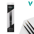 Vallejo Brushes / Pinceles Pro Modeler Definition Set (3 pzas)