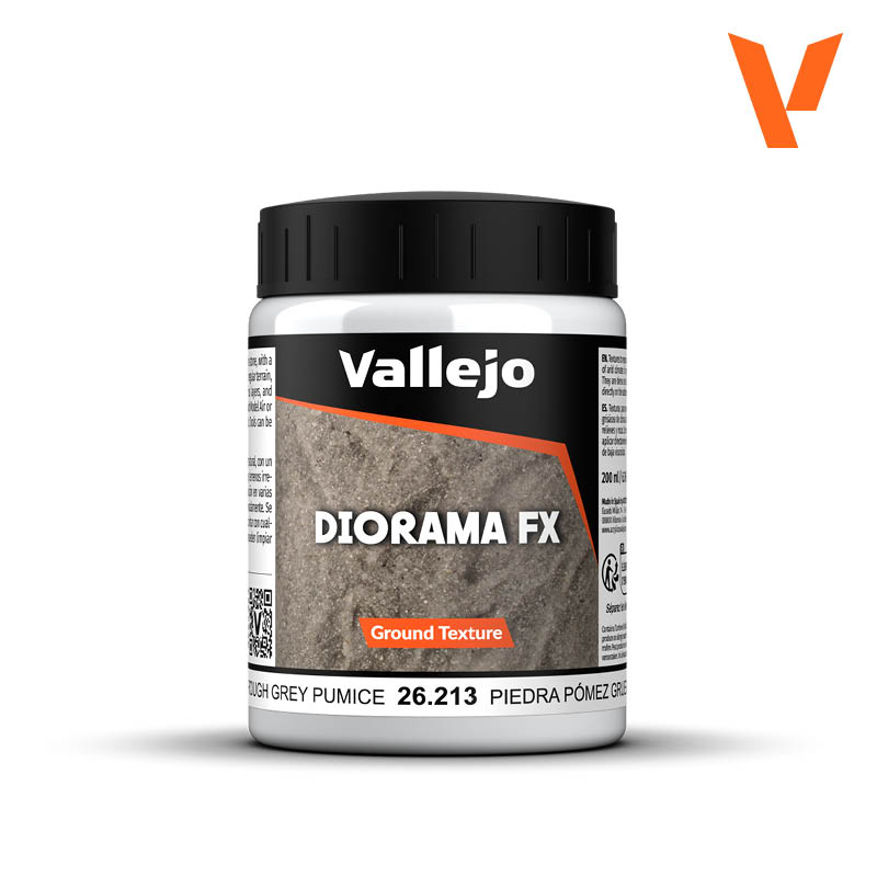 Vallejo FX PIEDRA PÓMEZ GRUESA / ROUGH GREY PUMICE 26.213 (200 ML)