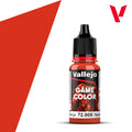 Vallejo Game color NARANJA TOSTADO / HOT ORANGE  72.009 (18 ml)