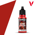 Vallejo Game color ROJO SANGUINA / BLOODY RED  72.010 (18 ml)