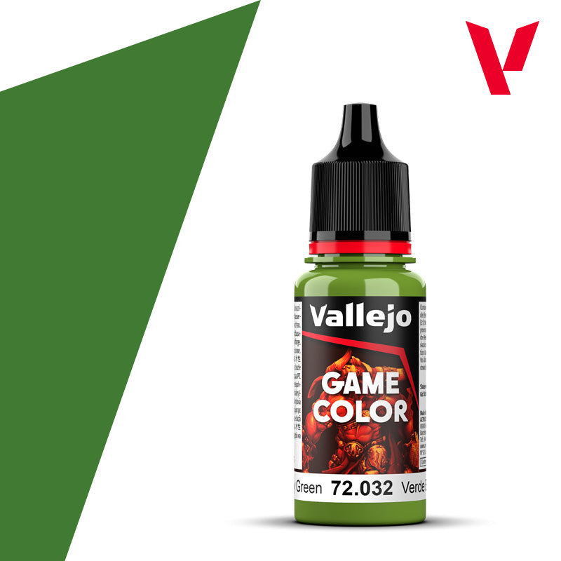 Vallejo Game color VERDE ESCORPENA / SCORPY GREEN  72.032 (18 ml)