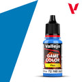 Vallejo Game color Fluo AZUL FLUORESCENTE / FLUORESCENT BLUE 72.160 (18 ml)