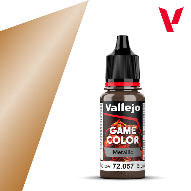 Vallejo Game color BRONCE / BRIGHT BRONCE 72.057 (18 ml)