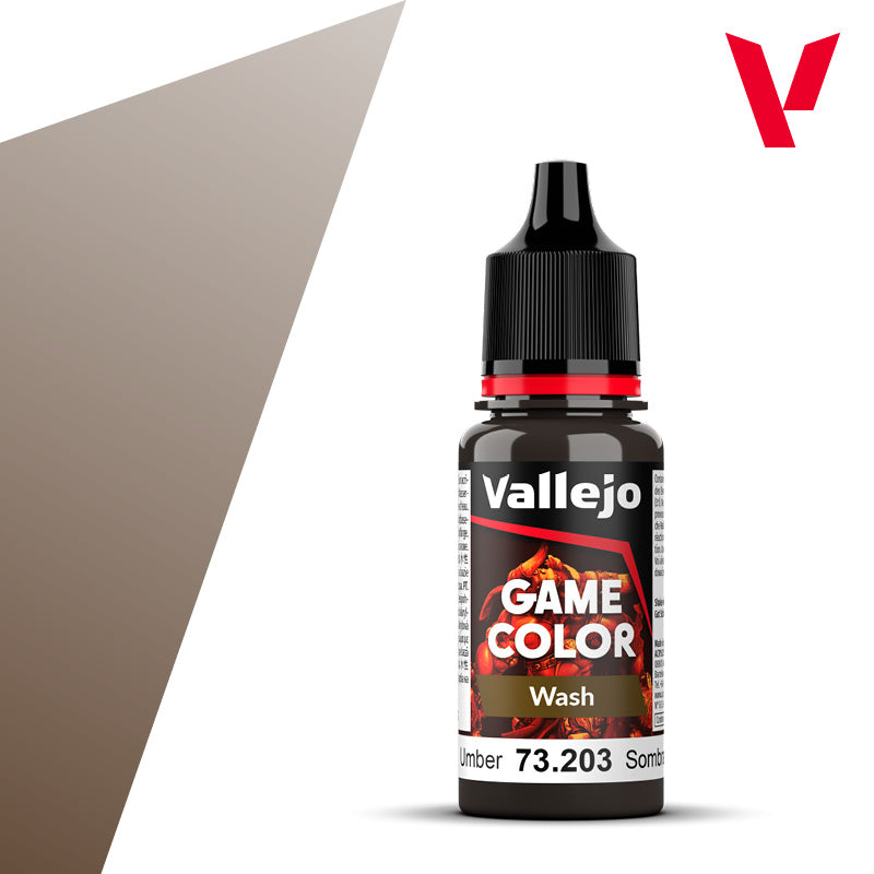 Vallejo Game color Wash SOMBRA / UMBER 73.203 (18 ml)