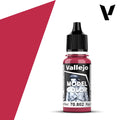 Vallejo Model color ROJO SUNSET / SUNSET RED 70.802 (18 ml)