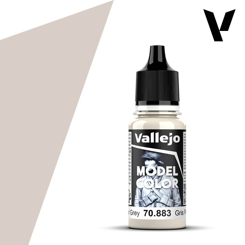 Vallejo Model color GRIS PLATEADO / SILVER GREY 70.883 (18 ml)