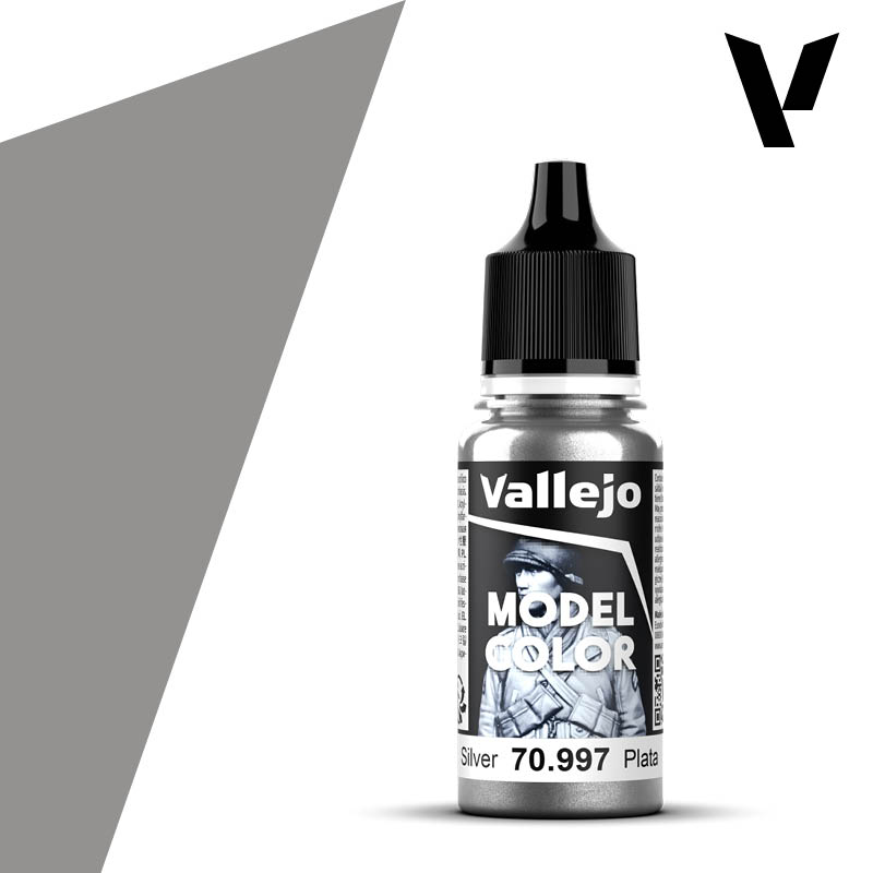 Vallejo Model color PLATA  / SILVER 70.997 (18 ml)