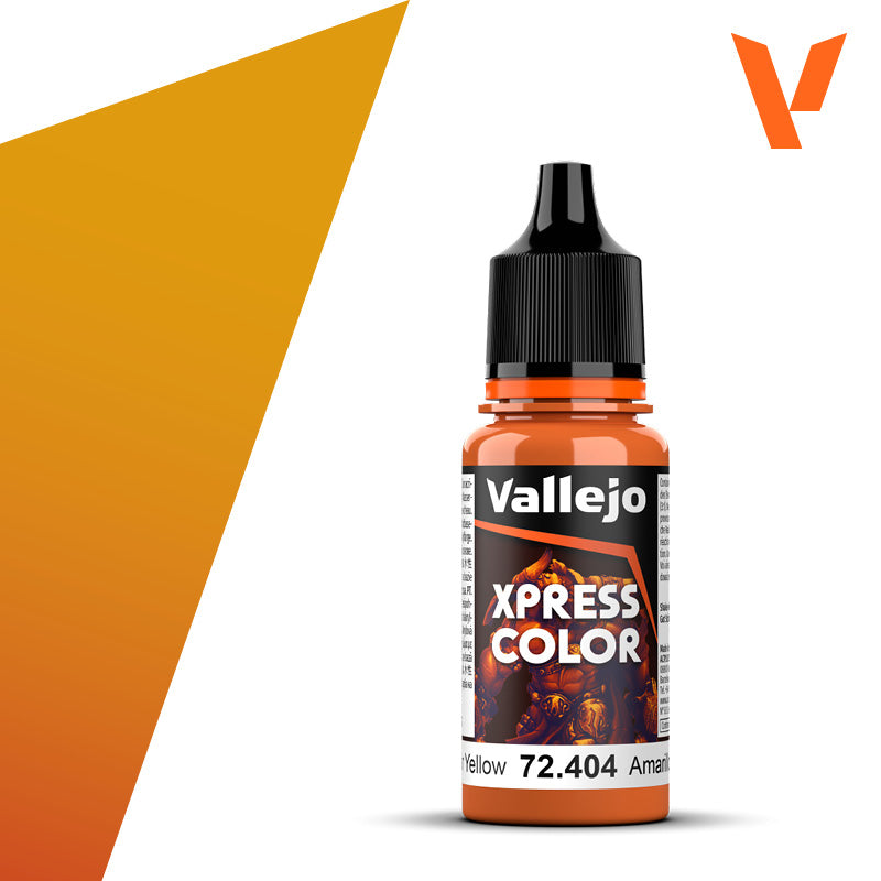 Vallejo Xpress color AMARILLO NUCLEAR / NUCLEAR YELLOW 72.404 (18 ml)