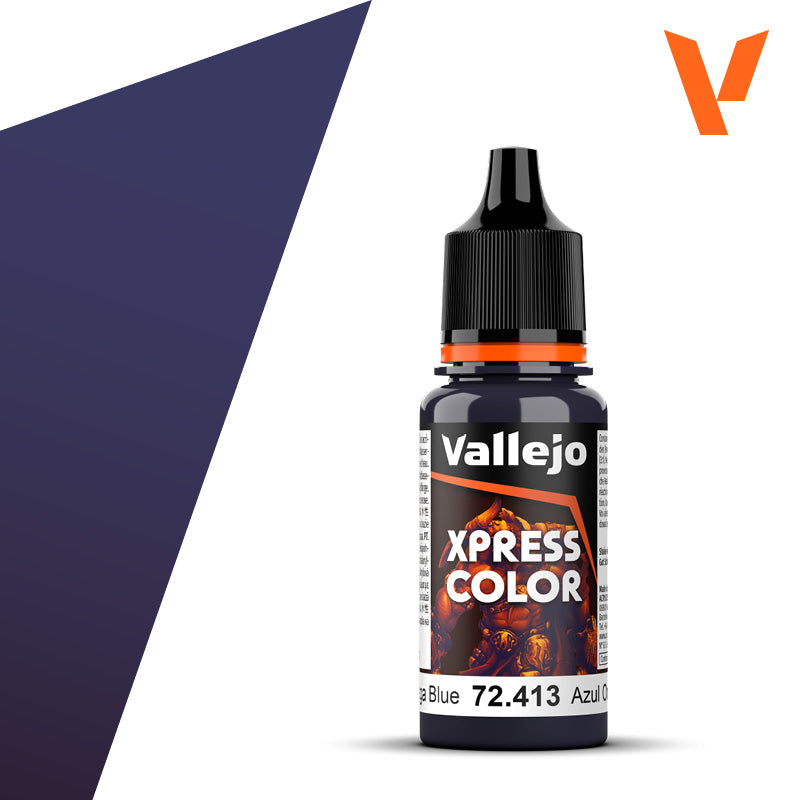 Vallejo Xpress color  AZUL OMEGA / OMEGA BLUE 72.413 (18 ml)