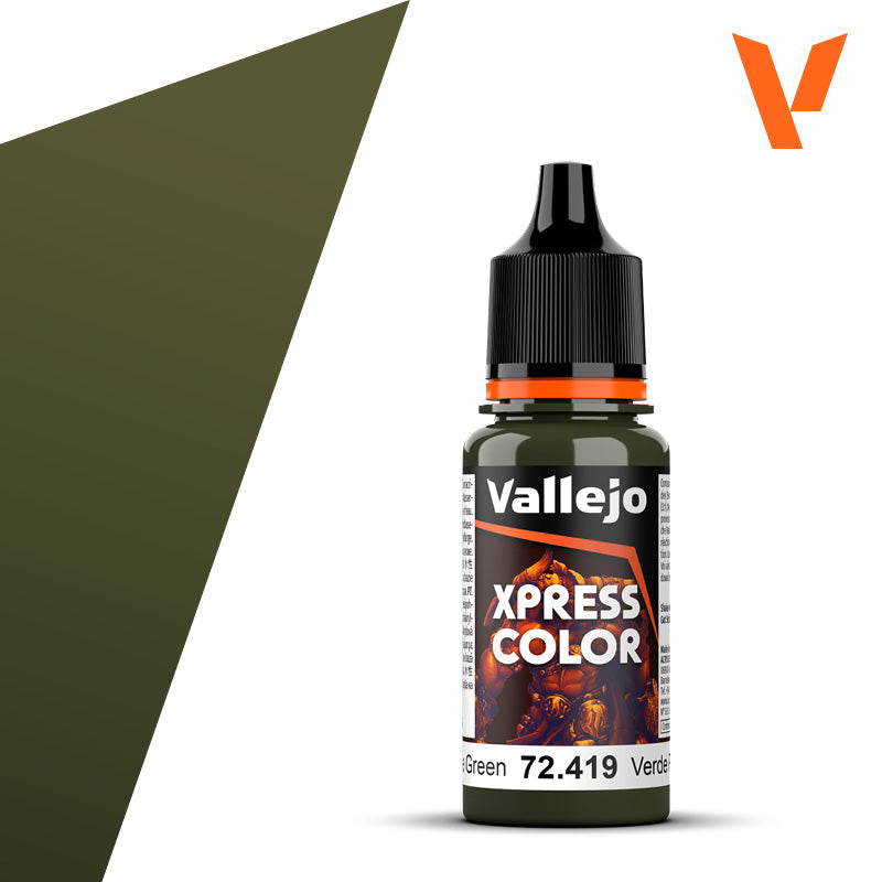 Vallejo Xpress color  VERDE PLAGA / PLAGE GREEN 72.419 (18 ml)