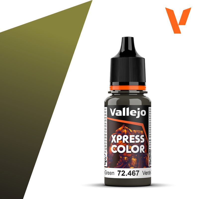 Vallejo Xpress color  VERDE CAMUFLAJE / CAMOUFLAGE GREEN 72.467(18 ml)