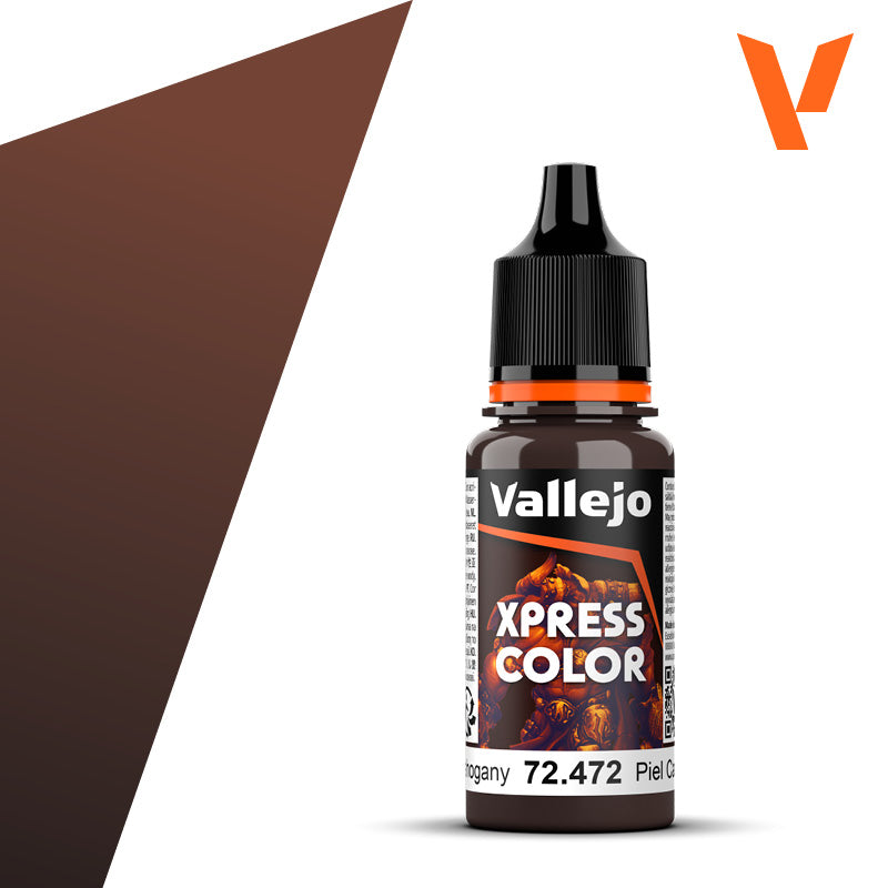 Vallejo Xpress color PIEL CAOBA / MAHOGANY 72.472 (18 ml)