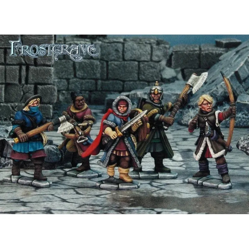 Frostgrave Soldados II (5 miniaturas)