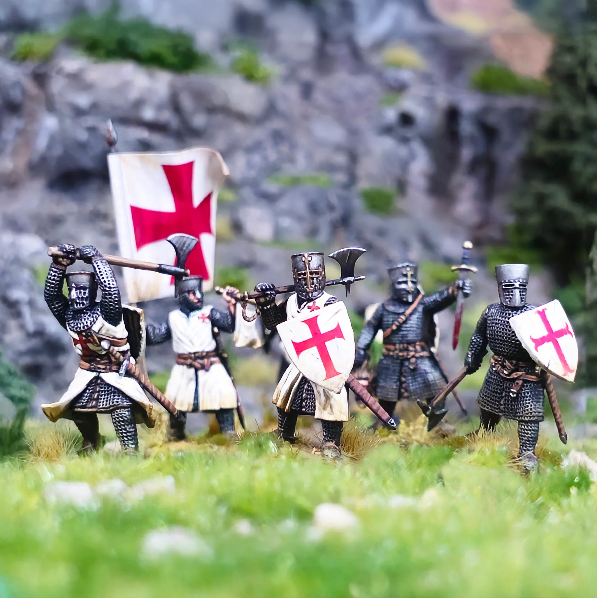 Caballeros de Infantería Medievales